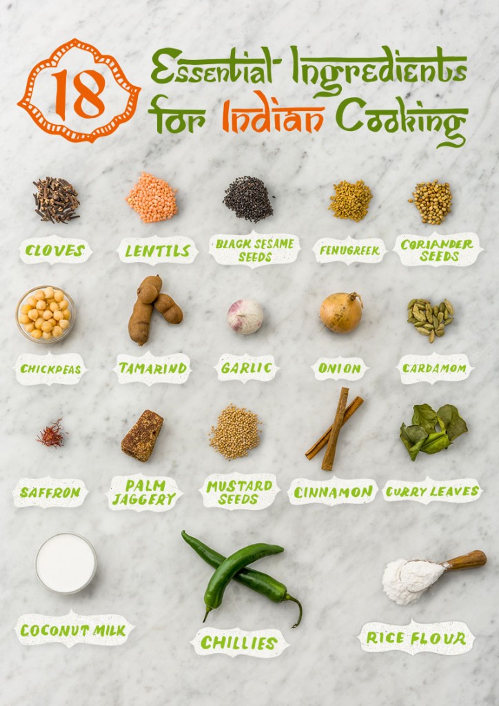 essential ingredients for indian cooking