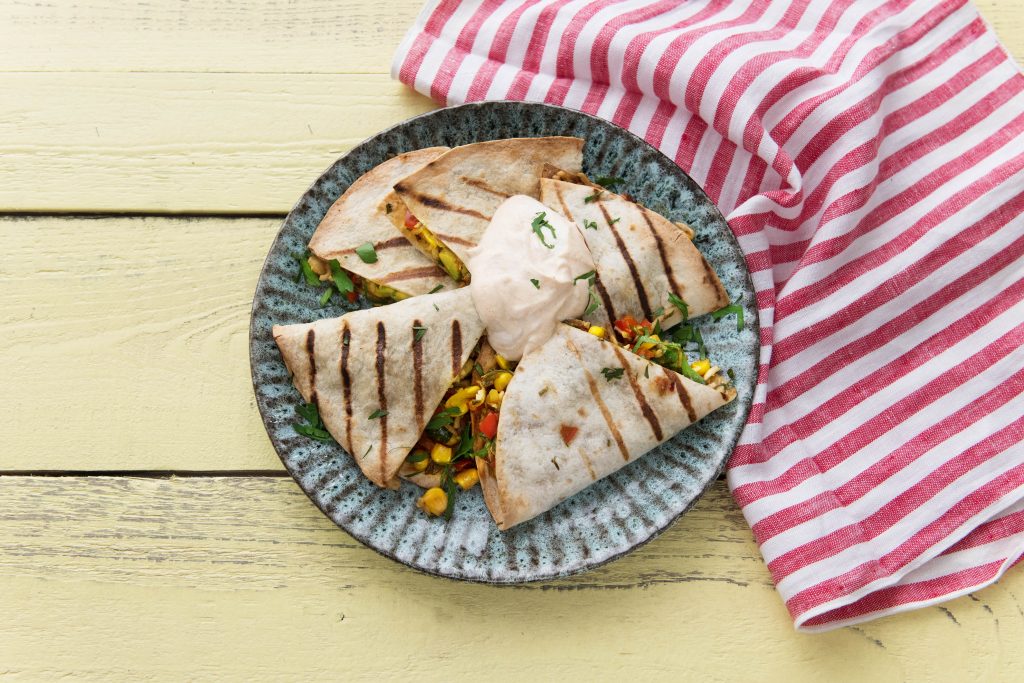 Tipps zum Grillen: Vegetarisch Grillen - Quesadillas
