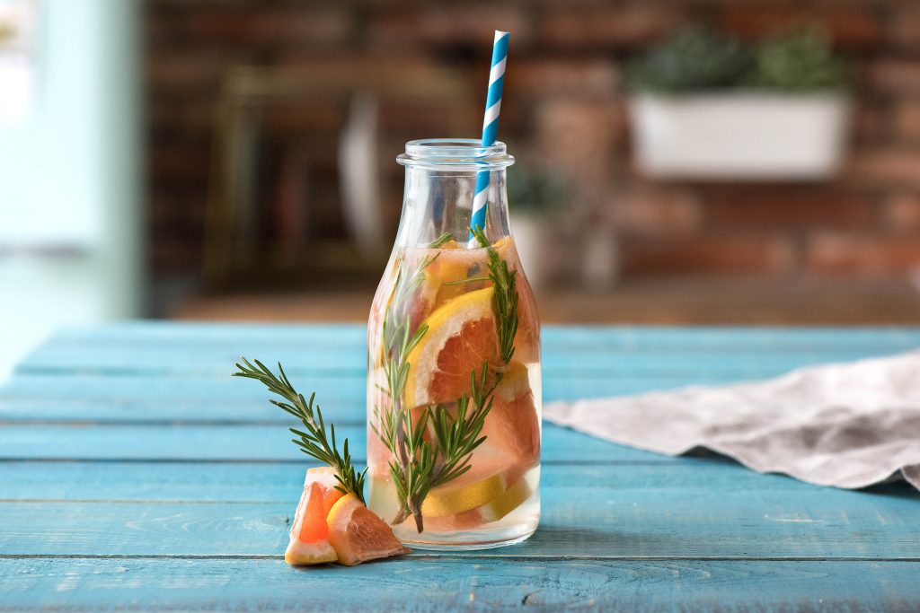 The flavored water - Rosemary