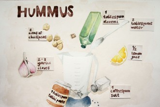 The Saucy Series:  A Hummus recipe