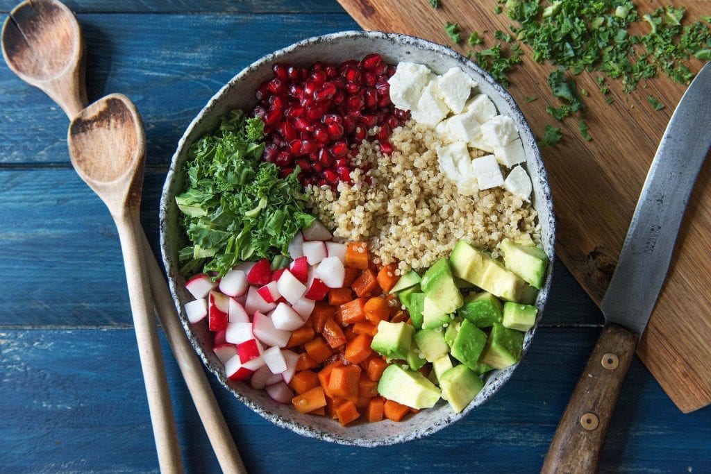 So bunt und gesund: Unser Grünkohlsalat