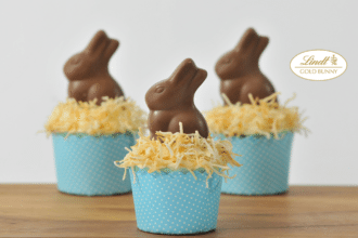 Lindt Carrot Cupcakes with a Twist of Chocolate