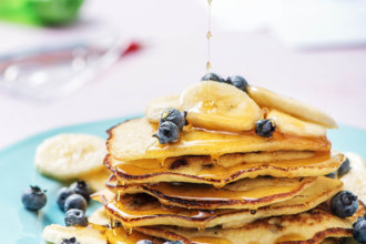 3 ingredient pancake recipe image