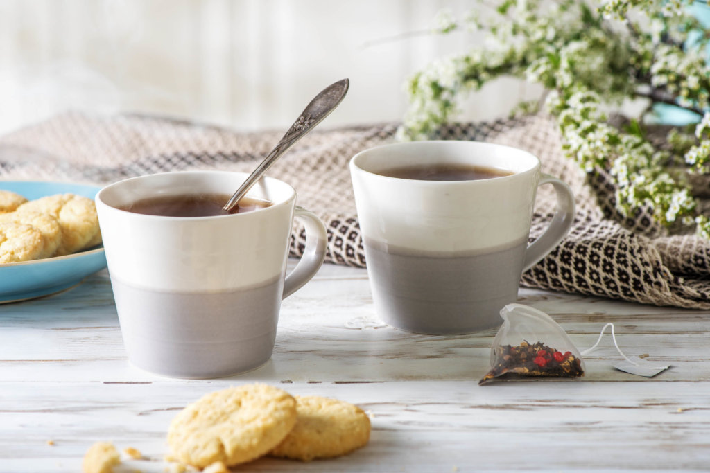 Cups of tea image