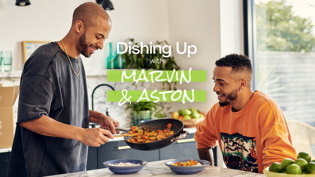 Dishing up with Marvin and Aston - Video Still