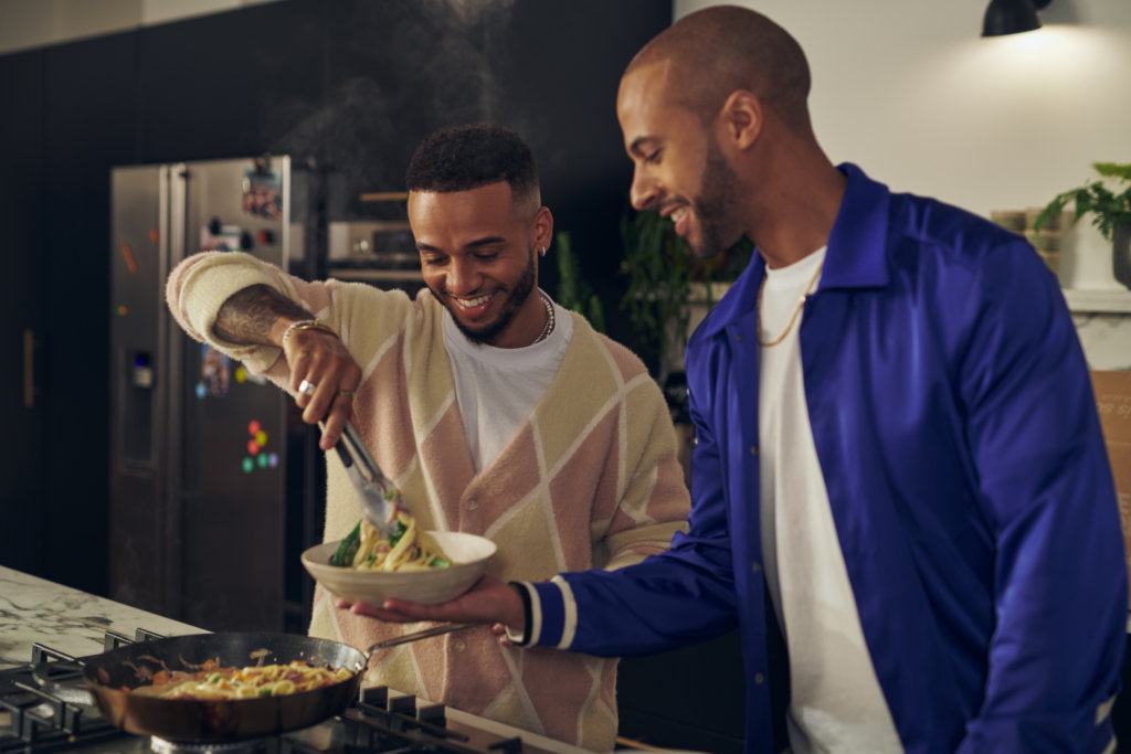 Marvin and Aston plating up image