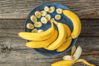 Pile of Bananas on plate